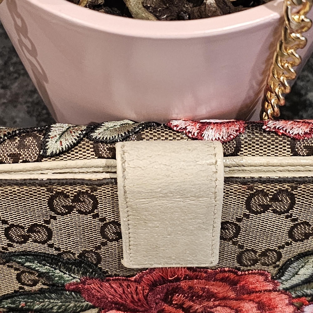 Gucci Gg Monogram Eclipse Continental Wallet W/Cr… - image 7